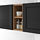 VADHOLMA - 開放式收納櫃, 棕色/染色梣木 | IKEA 線上購物 - PE692039_S1