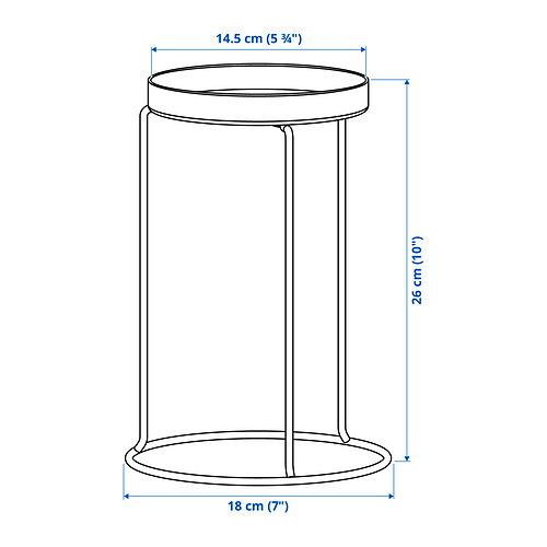 LÅNGNÄBB 盆栽架