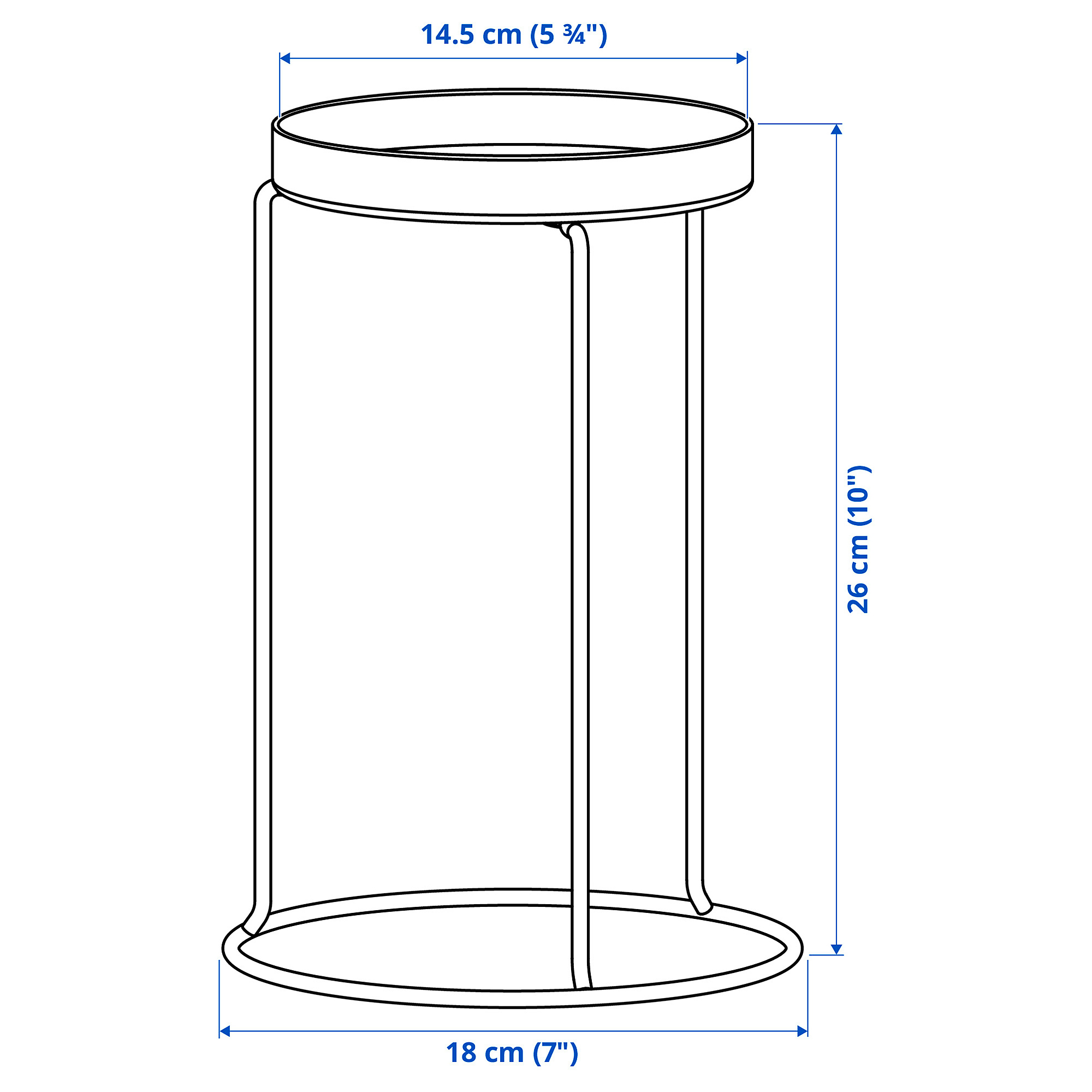 LÅNGNÄBB 盆栽架