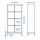 KALLAX - shelving unit with underframe, high-gloss/white/black | IKEA Taiwan Online - PE851306_S1