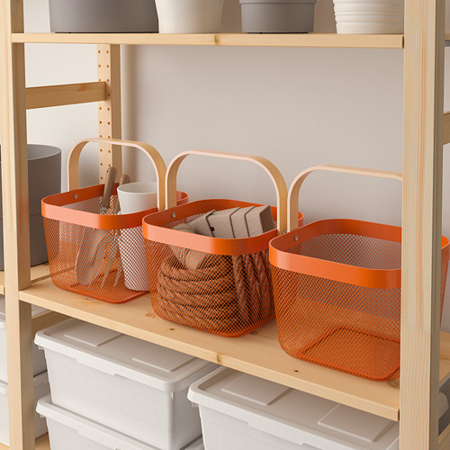 RISATORP - basket, orange | IKEA Taiwan Online - PE808471_S4
