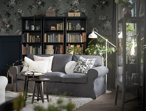 EKTORP - 3-seat sofa, Hallarp grey | IKEA Taiwan Online - PH170885_S4