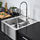 BREDSJÖN - sink bowl w visible front, stainless steel | IKEA Taiwan Online - PE712388_S1