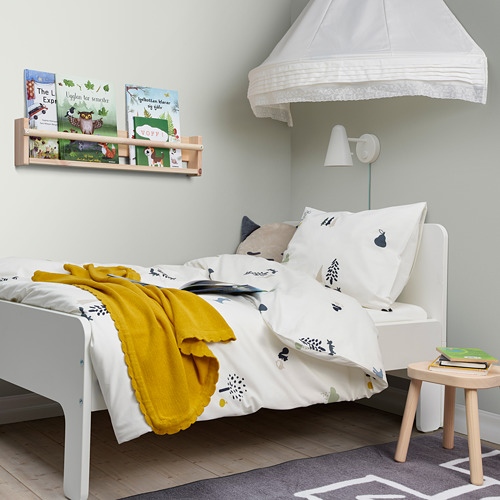 BARNDRÖM - quilt cover and pillowcase, forest animal pattern/multicolour | IKEA Taiwan Online - PE808492_S4
