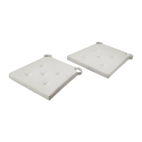 JUSTINA - 椅墊, 自然色, 42/35x40x4 公分 | IKEA 線上購物 - PE890177_S4