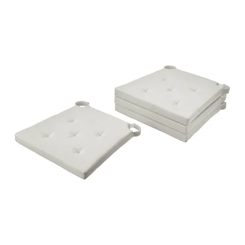 JUSTINA - 椅墊, 自然色, 42/35x40x4 公分 | IKEA 線上購物 - PE890178_S4