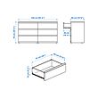 STORKLINTA chest of 6 drawers