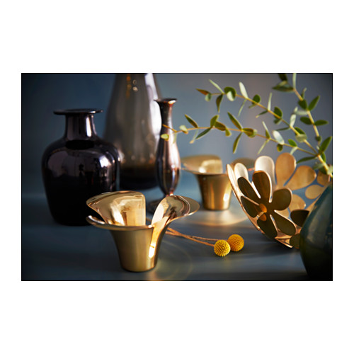 STILLHET - 小蠟燭燭台, 黃銅色 | IKEA 線上購物 - PH132742_S4