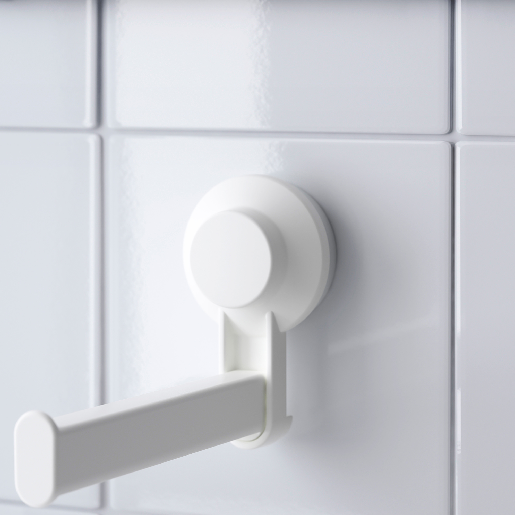 TISKEN toilet roll holder with suction cup