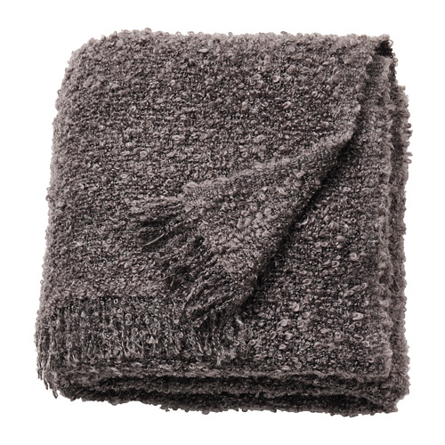 SANDBRODD - throw, anthracite, 130x170 cm | IKEA Taiwan Online - PE808544_S4