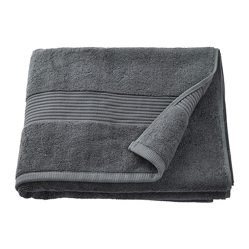 FREDRIKSJÖN - bath towel, dark grey | IKEA Taiwan Online - PE808558_S4