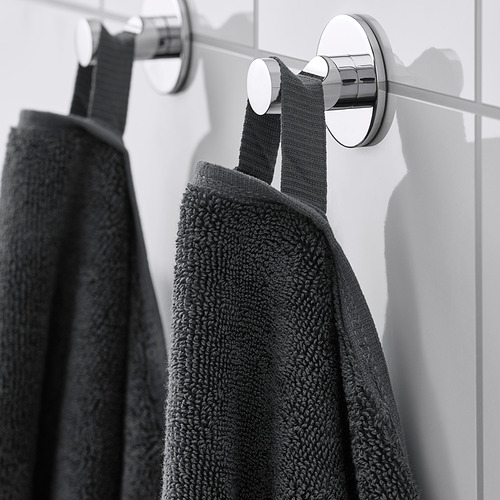 FREDRIKSJÖN - bath towel, dark grey | IKEA Taiwan Online - PE808560_S4