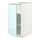 METOD - base cabinet with shelves, white Järsta/high-gloss light turquoise | IKEA Taiwan Online - PE808603_S1