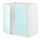 METOD - base cabinet for sink + 2 doors, white Järsta/high-gloss light turquoise | IKEA Taiwan Online - PE808613_S1