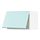 METOD - wall cabinet horizontal w push-open, white Järsta/high-gloss light turquoise | IKEA Taiwan Online - PE808632_S1