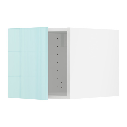 METOD - 頂櫃, 白色 Järsta/高亮面 淺土耳其藍 | IKEA 線上購物 - PE808598_S4