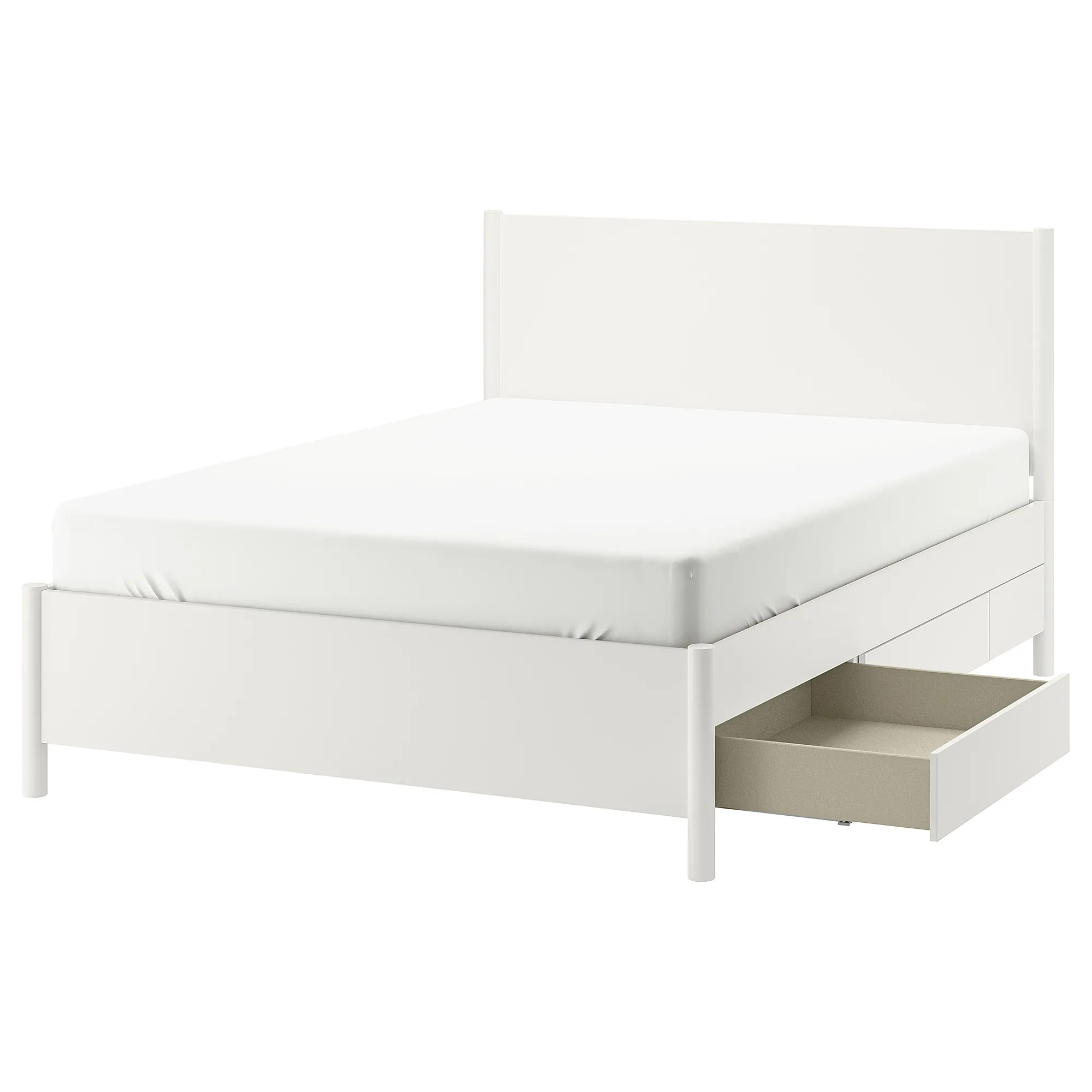 TONSTAD bed frame with storage