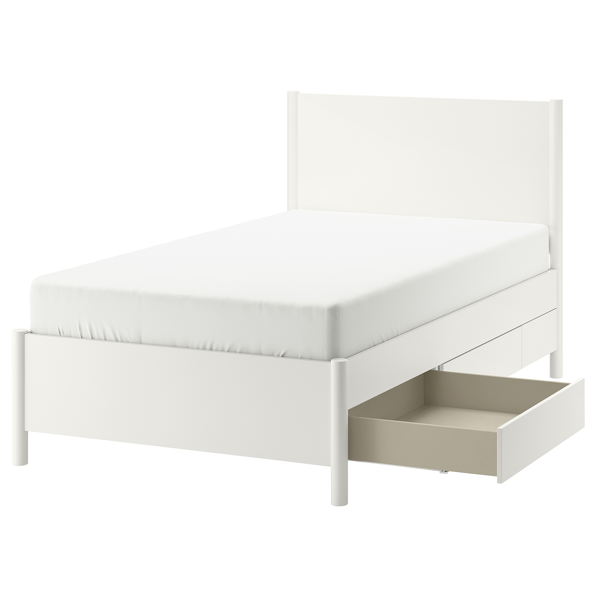 TONSTAD bed frame with storage