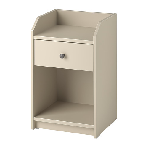 HAUGA - bedside table, beige, 40x36 cm | IKEA Taiwan Online - PE808702_S4