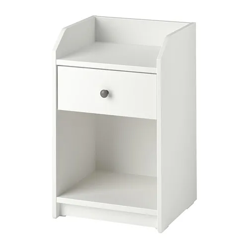 HAUGA - 床邊桌, 白色, 40x36 公分 | IKEA 線上購物 - PE808707_S4