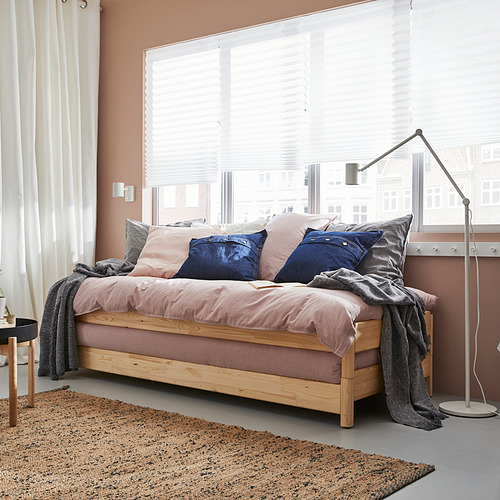 UTÅKER - stackable bed with 2 mattresses, pine/Vannareid extra firm | IKEA Taiwan Online - PH182872_S4