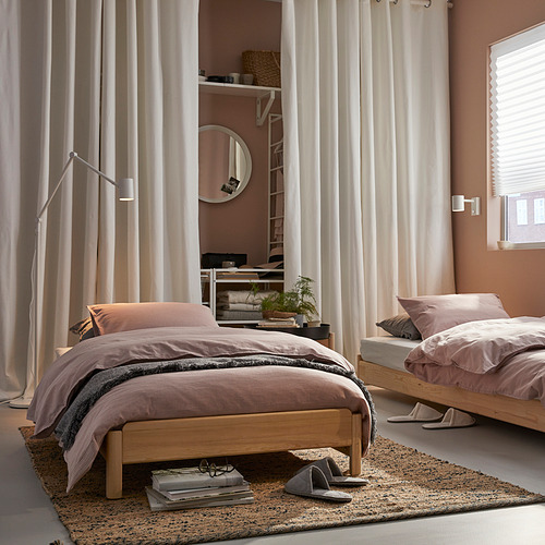 UTÅKER - stackable bed with 2 mattresses, pine/Vannareid extra firm | IKEA Taiwan Online - PH182871_S4