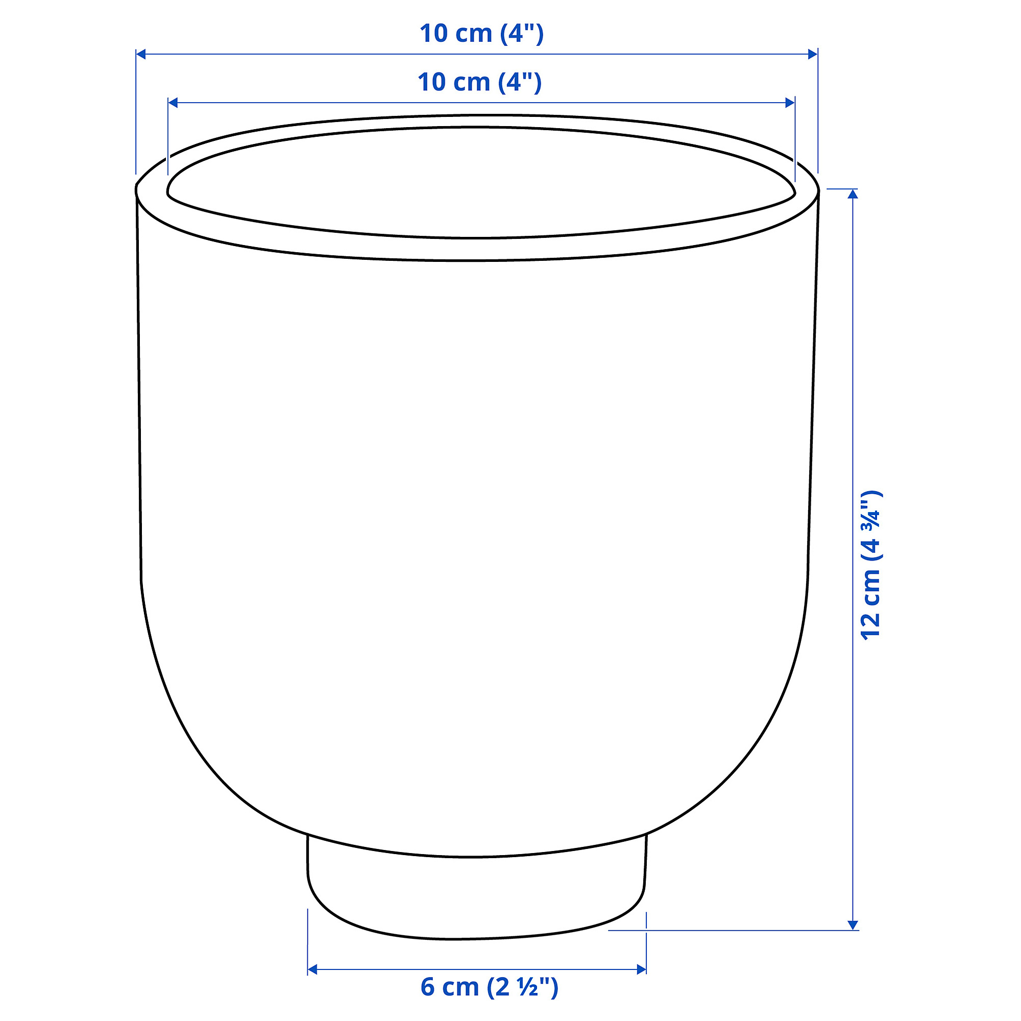 DRÖMSK plant pot