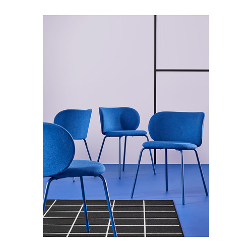 EKEDALEN/KRYLBO table and 4 chairs