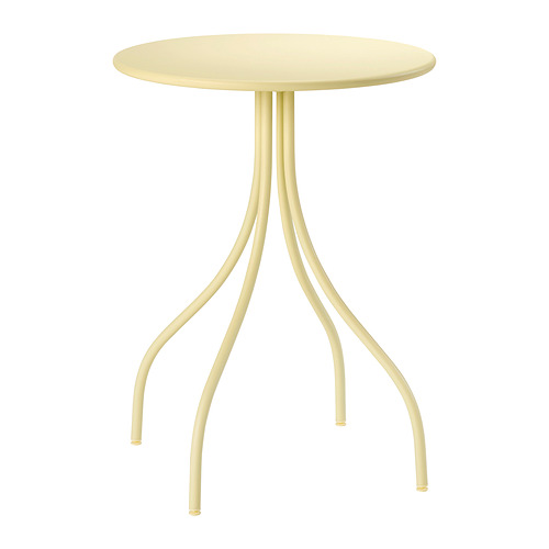 TÅNEBRO - 邊桌, 室內/戶外用/淺黃色, 46 公分 | IKEA 線上購物 - PE994553_S4