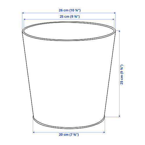 VITLÖK plant pot