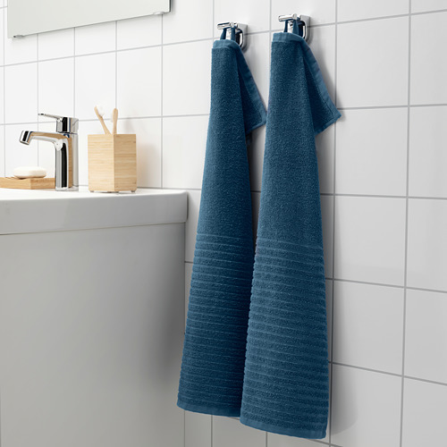 VÅGSJÖN - hand towel, blue | IKEA Taiwan Online - PE808892_S4