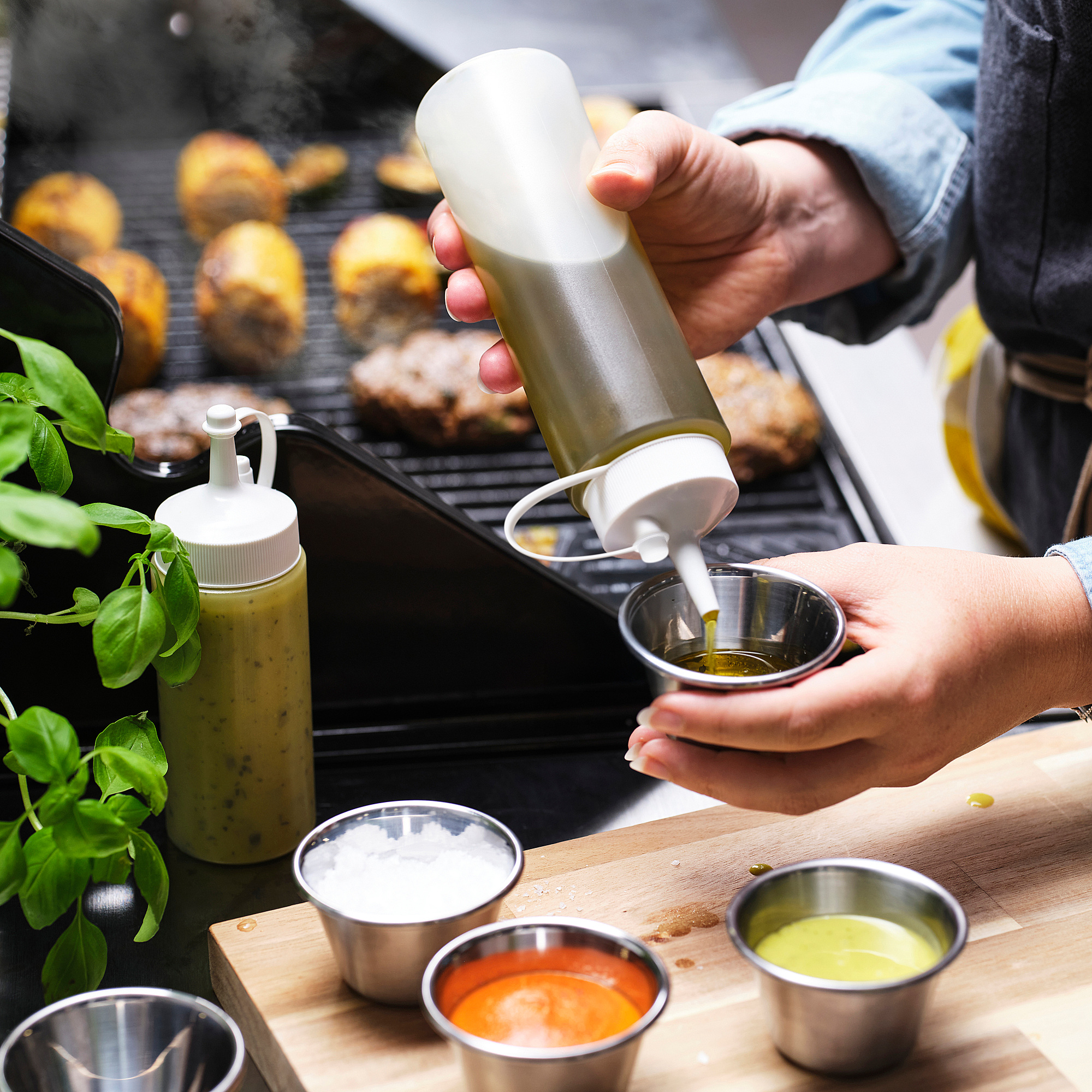 GRILLTIDER 醬料擠壓瓶