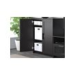 BRIMNES TV storage combination/glass doors