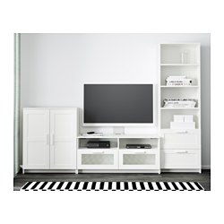 BRIMNES - TV storage combination, black | IKEA Taiwan Online - PE734350_S3