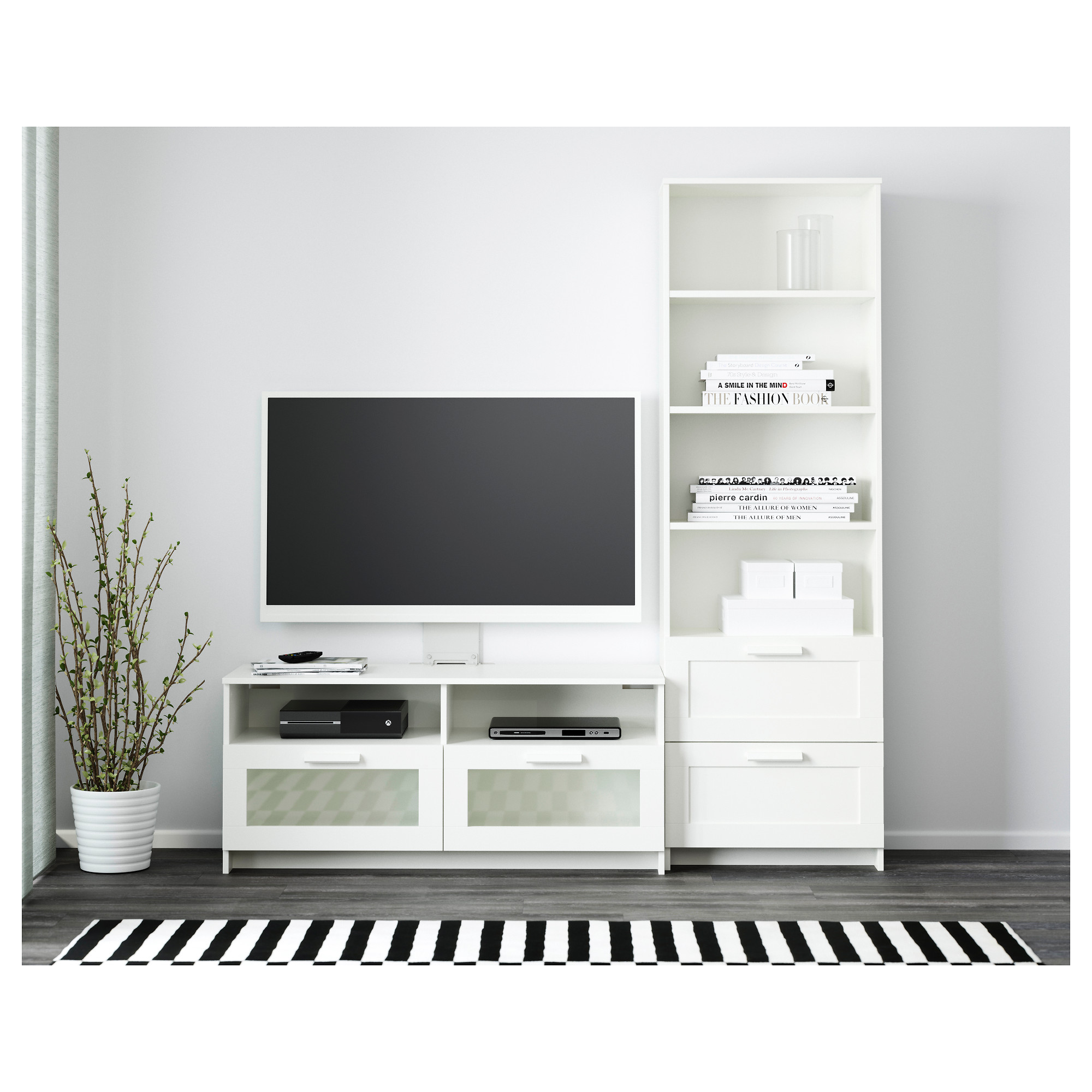 BRIMNES TV storage combination