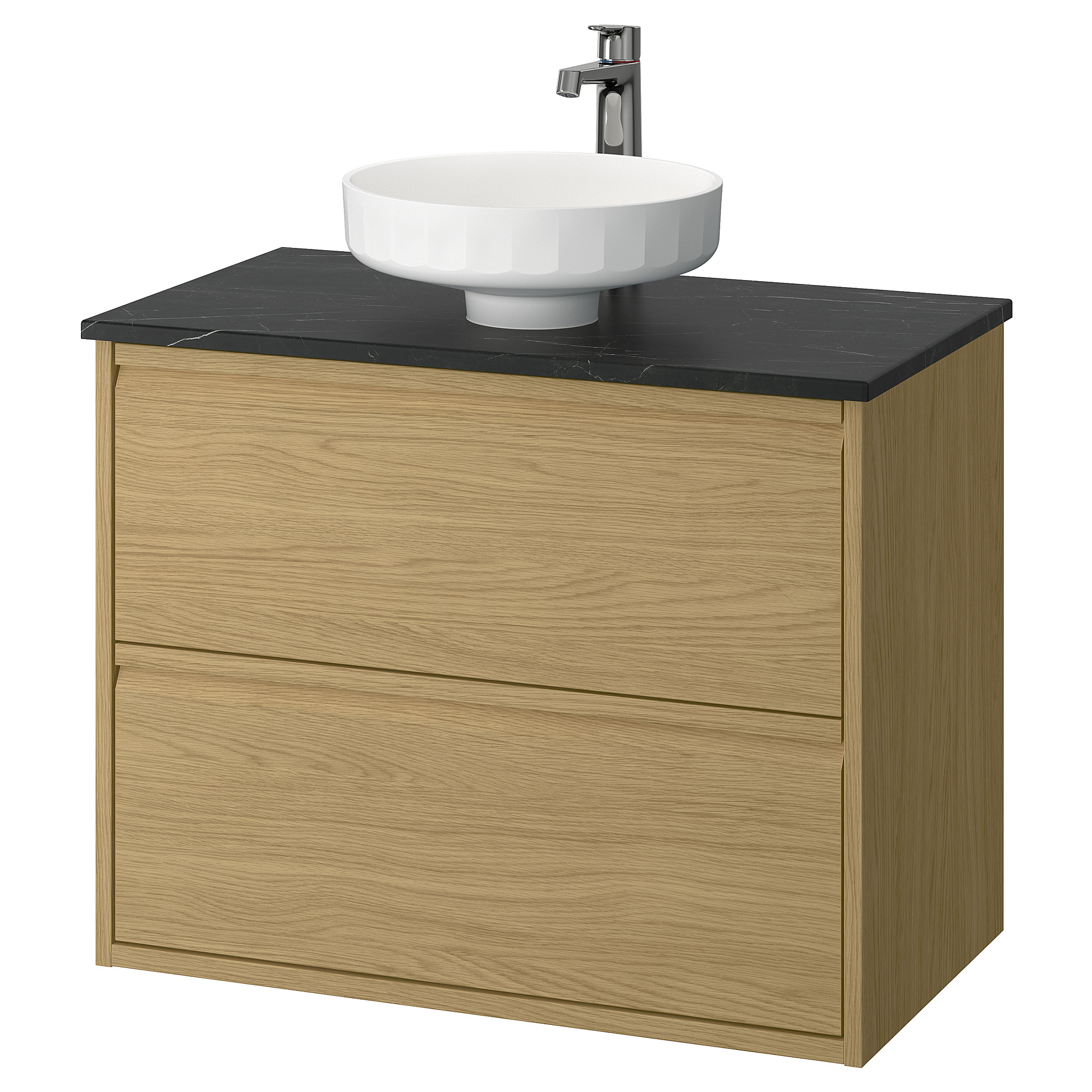 ÄNGSJÖN/LERSJÖN wash-stnd w drawers/wash-basin/tap