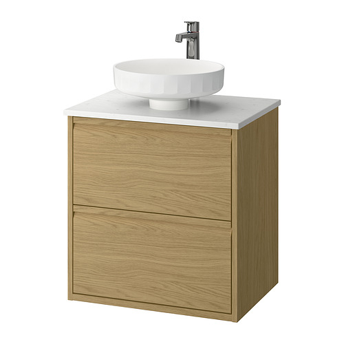 ÄNGSJÖN/LERSJÖN wash-stnd w drawers/wash-basin/tap