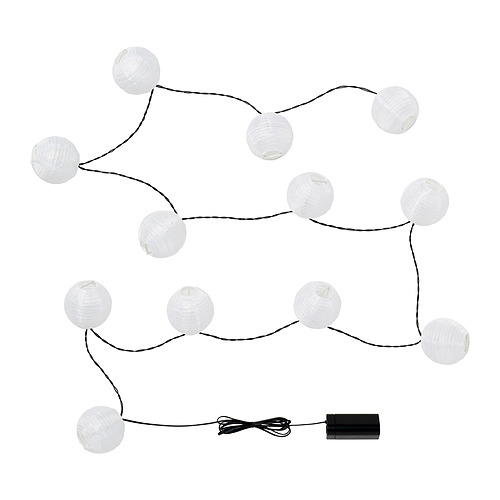 SOLVINDEN LED裝飾燈串/12個燈泡