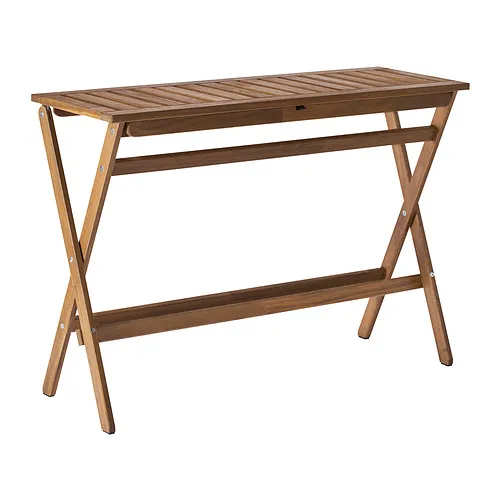 NÄMMARÖ - 折合桌, 淺棕色, 108x37 公分 | IKEA 線上購物 - PE955925_S4