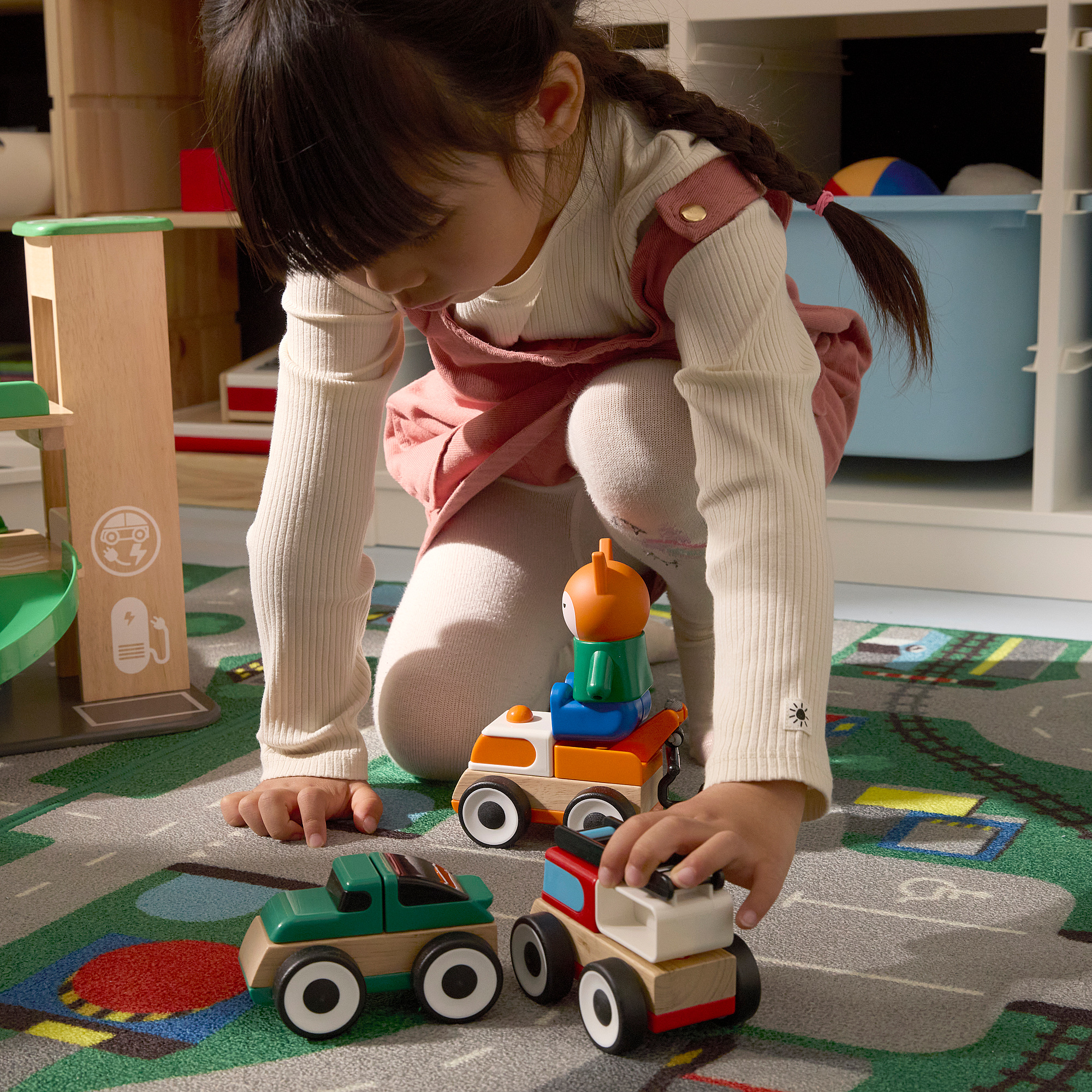 LILLABO 3-piece vehicle set