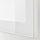 BESTÅ - shelf unit with glass doors, white stained oak effect/Glassvik white/frosted glass | IKEA Taiwan Online - PE753248_S1