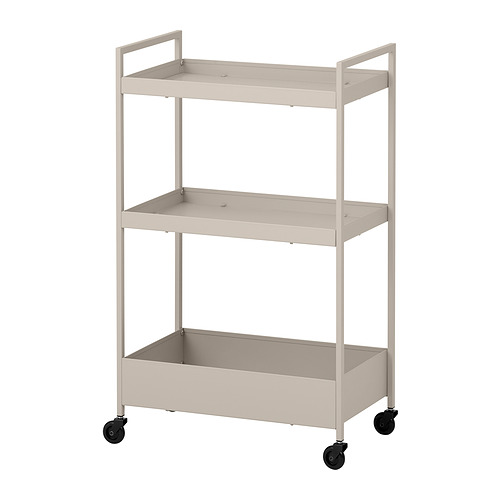 NISSAFORS - 推車, 米色, 50.5x30x83 公分 | IKEA 線上購物 - PE927346_S4