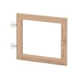 OXBERG - glass door, white stained oak veneer | IKEA Taiwan Online - PE664204_S2 
