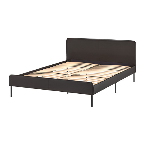 SLATTUM upholstered bed frame