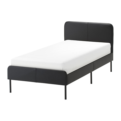 SLATTUM - upholstered bed frame, Bomstad black | IKEA Taiwan Online - PE753379_S4