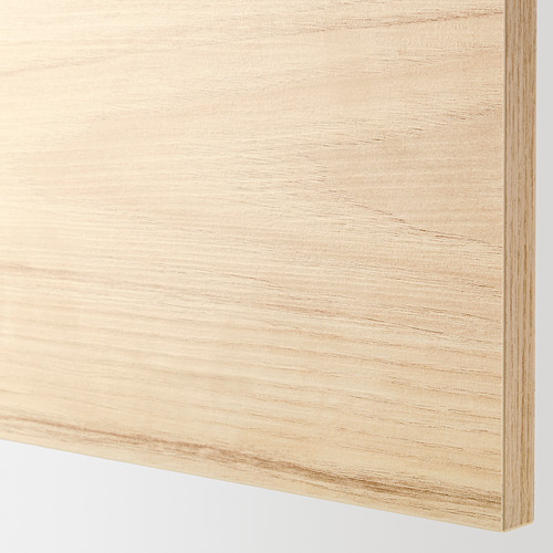 METOD - 壁櫃, 白色/Askersund 淺色梣木紋 | IKEA 線上購物 - PE622889_S4