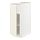 METOD - base cabinet with shelves, white/Bodbyn off-white | IKEA Taiwan Online - PE809194_S1