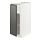 METOD - base cabinet with shelves, white/Voxtorp dark grey | IKEA Taiwan Online - PE809204_S1