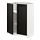 METOD - base cabinet with shelves/2 doors | IKEA Taiwan Online - PE809249_S1