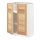 METOD - base cabinet with shelves/2 doors, white/Torhamn ash | IKEA Taiwan Online - PE809238_S1
